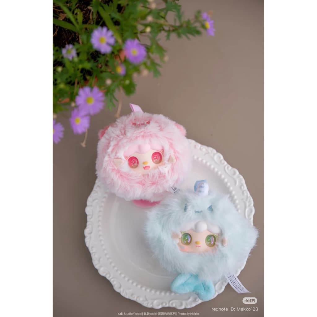 Yooki Bubble blue พวงกุญแจ ส่งจากไทย รูปที่ 4