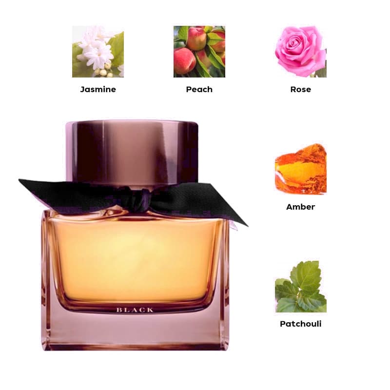 น้ำหอม Black Eau De Parfum For Women 90ml กล่องซีล รูปที่ 5