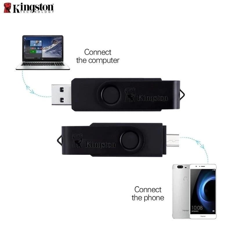 Kingston แฟลชไดร์ฟ 3 IN 1 USB 3.0 Type-C ความจุ 1TB 2TB พกพาสะดวก รูปที่ 7