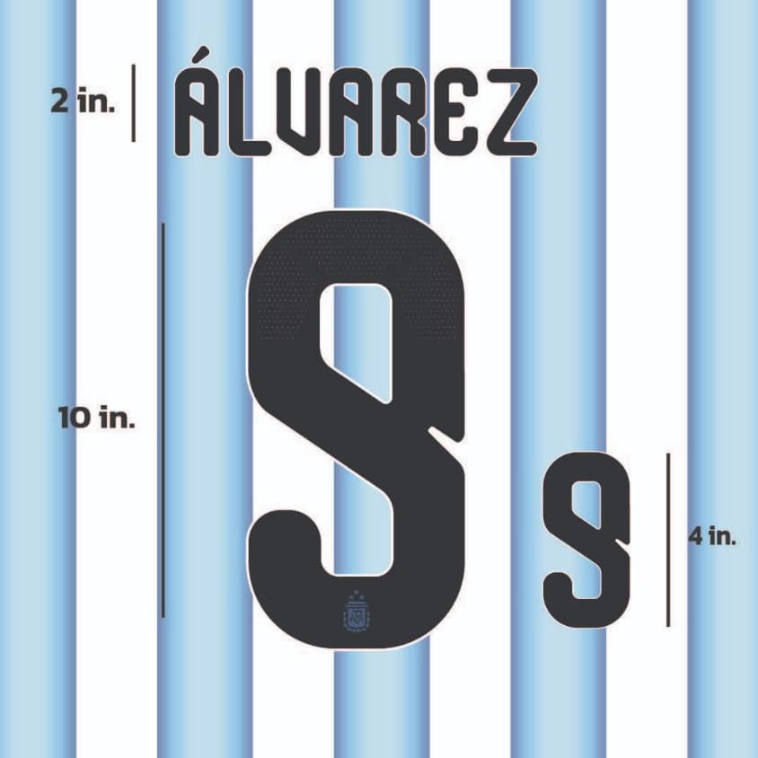 Font อาเจน WC 2026 สำหรับเสื้อเหย้า พร้อมเบอร์หน้า จัดส่งเร็วใน 3 วัน รูปที่ 4
