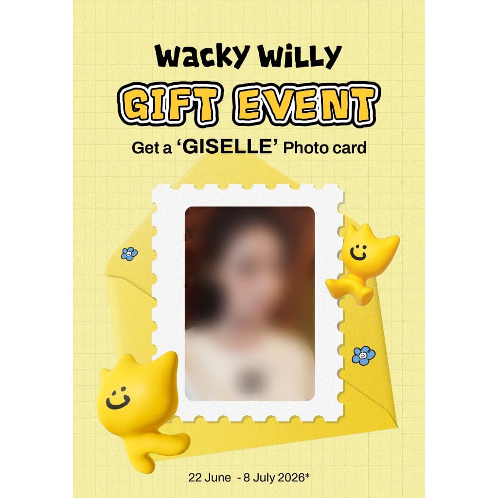 WACKY WILLY GISELLE PHOTO CARD รูปที่ 1