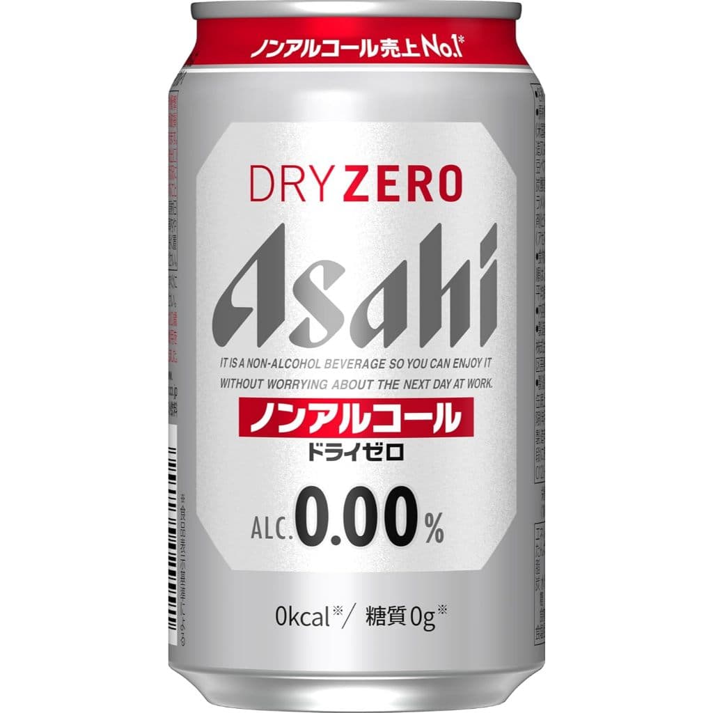 ASAHI DRY ZERO อาซาฮิ ดราย ซีโร่ 1แพ็ค/6กระป๋อง รูปที่ 3