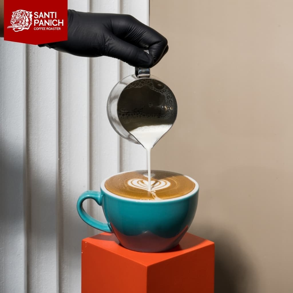 เมล็ดกาแฟ Brazil Santos รูปที่ 9