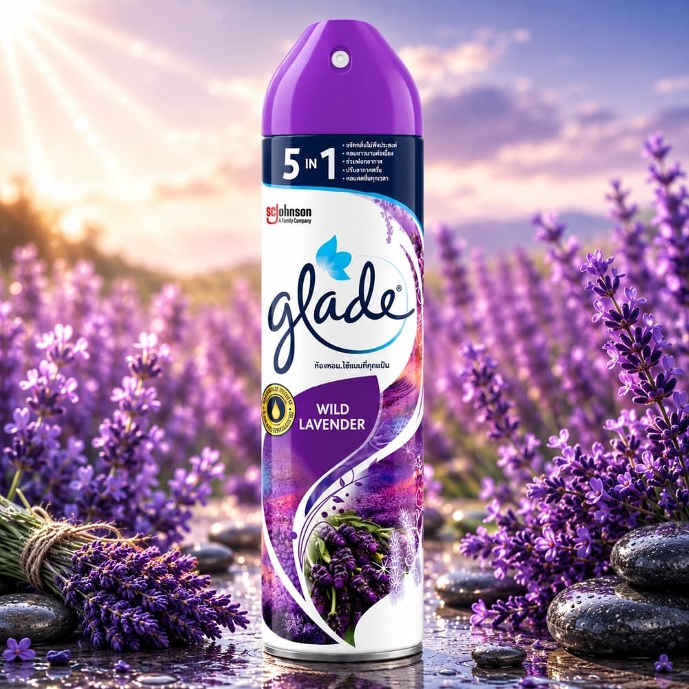 Glade เจลปรับอากาศ 180-320G Ocean | Lavender รูปที่ 3