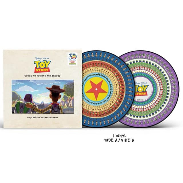 พร้อมส่ง🔥แผ่นเสียง Vinyl LP Toy Story : Songs to Infinity and Beyond (30th Anniversary)[Zoetrope LP] [ใหม่และซีล SS]