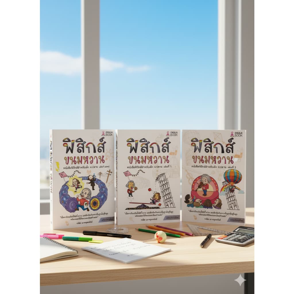 ติวเข้มฟิสิกส์ ฟิสิกส์ขนมหวาน เล่ม 1-3 พื้นฐานแน่น สอบติดชัวร์ เก็บเต็มทุกสนาม รูปที่ 6
