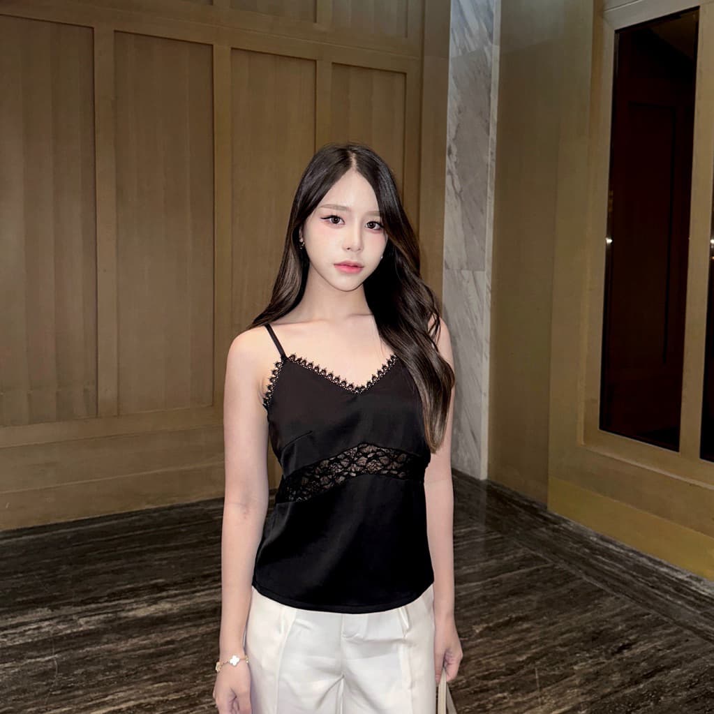 ส่งด่วน Serlyn | SELENA Lace SATIN ซาตินลูกไม้ รูปที่ 4