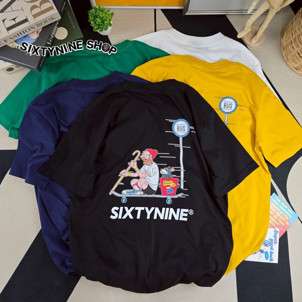 เสื้อยืดผ้าคอตตอน M-4XL พิมพ์ลาย " The Street " รูปที่ 5