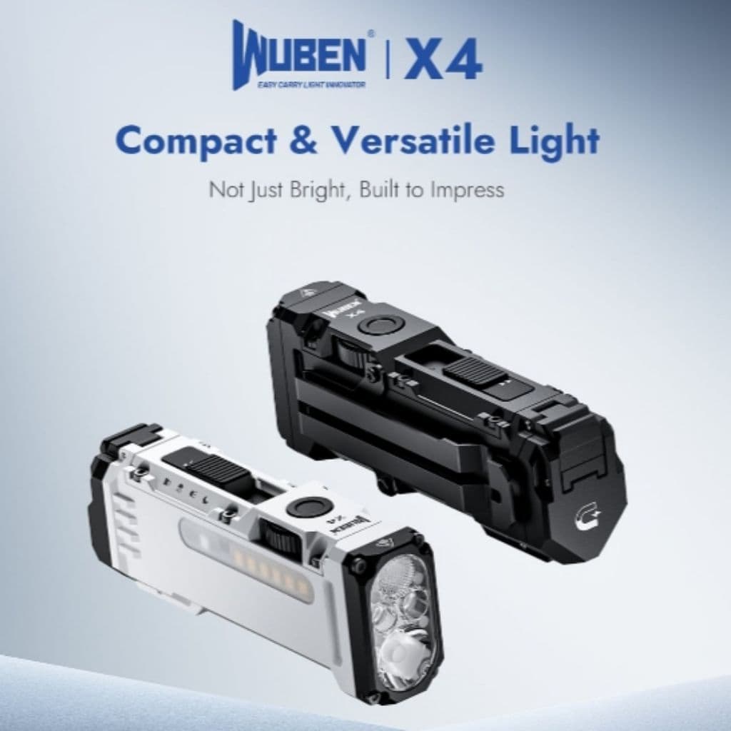 Wuben x4 ไฟฉาย EDC Tactical รุ่นใหม่ล่าสุด รูปที่ 2