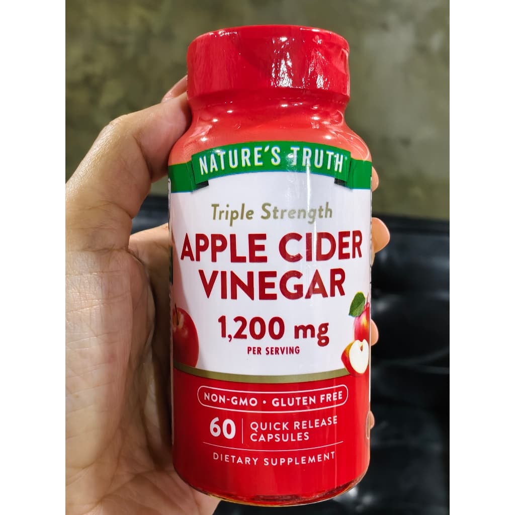 !!!Nature's Truth Apple Cider Vinegar แบบแคปซูล และ Gummies จากอเมริกา แท้ 100% รูปที่ 9
