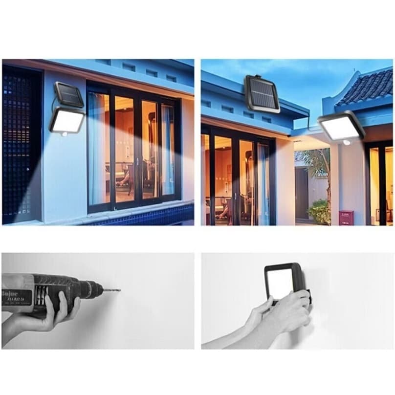 ลดล้างสต็อก!! SOLAR CELL ไฟโซล่าร์เซลล์ ไฟติดผนัง ไฟฉุกเฉิน SOLAR WALL LIGHT รูปที่ 6