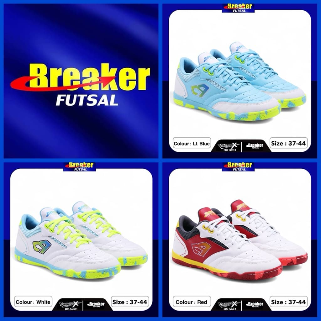 BREAKER FUTSAL รองเท้าฟุตซอล รุ่น BK1231 รูปที่ 1