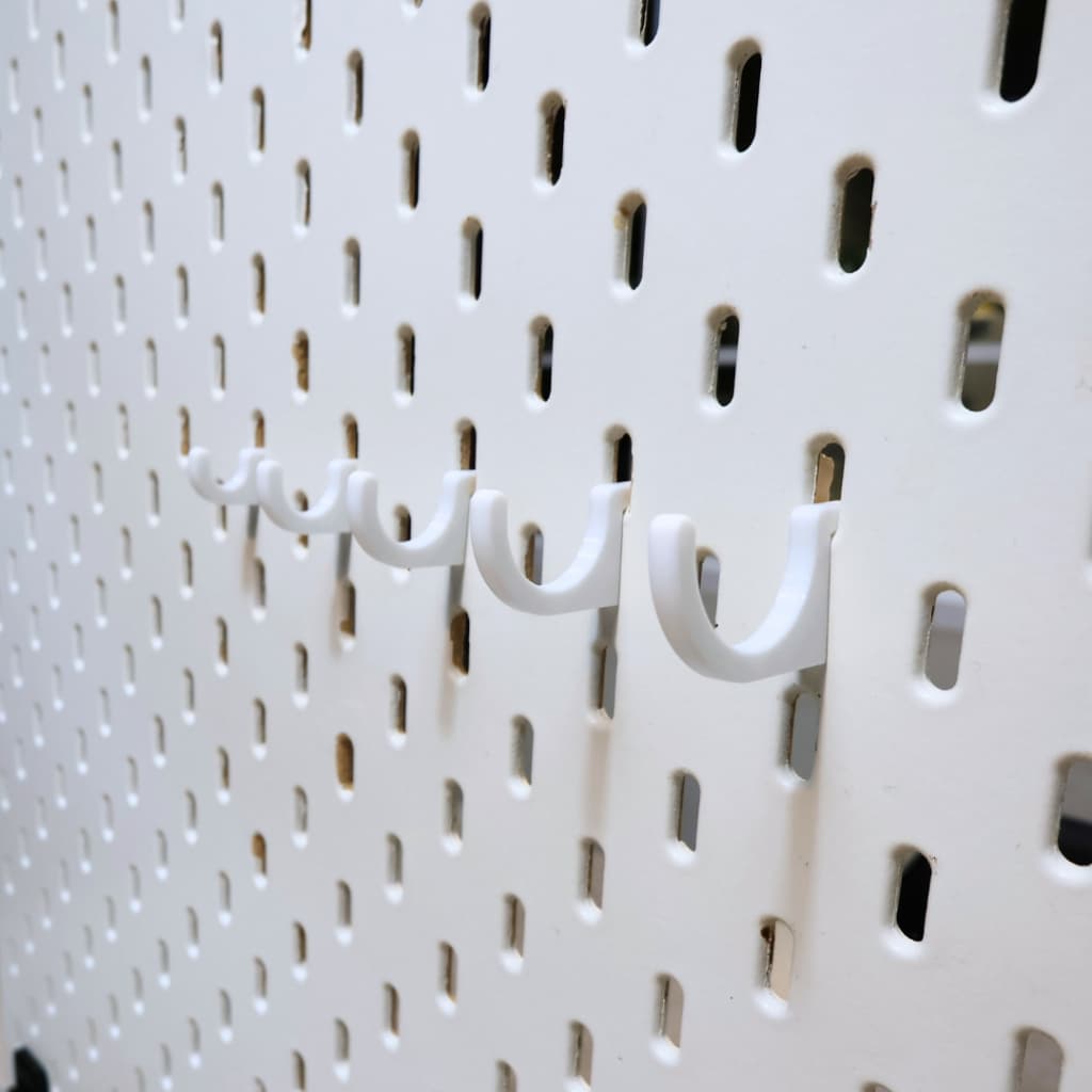 IKEA Skadis Minimal Hook เซ็ตขอแขวน ชุดตะขอแขวนสกัวดิสสไตล์มินิมอล Hooks for IKEA Skadis รูปที่ 3