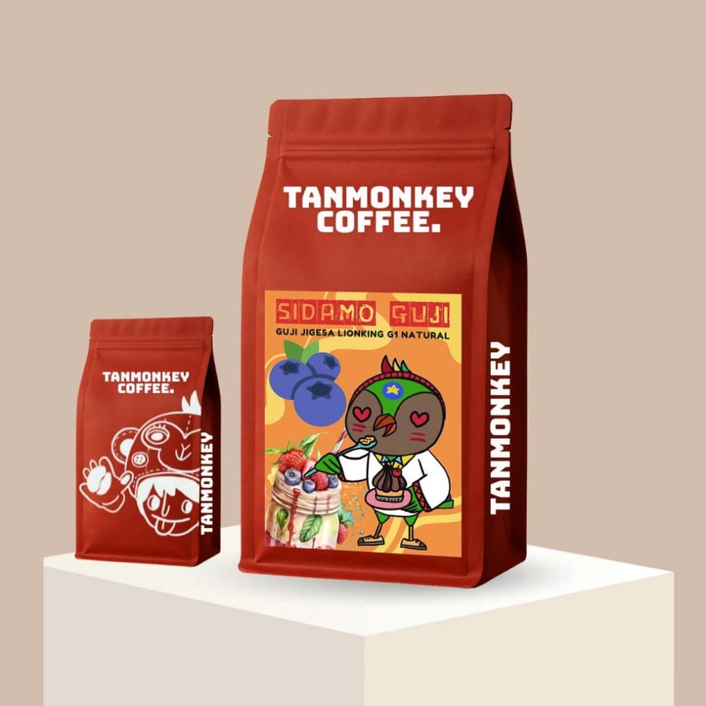 Tanmonkey เมล็ดกาแฟเอธิโอเปีย Ethiopia Guji Jigesa Lionking G1 รูปที่ 2