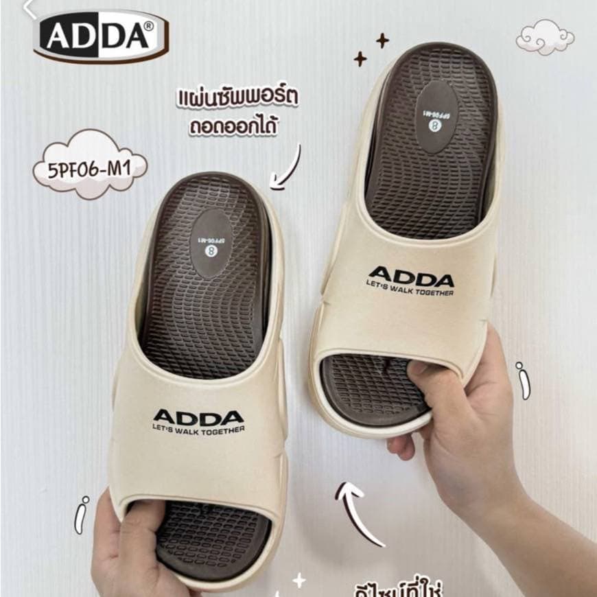NFshoes ADDA รุ่น 5PF06-M1 Pillow Foam รองเท้าแตะ รองเท้าลำลอง แบบสวม สำหรับผู้ชาย รูปที่ 2