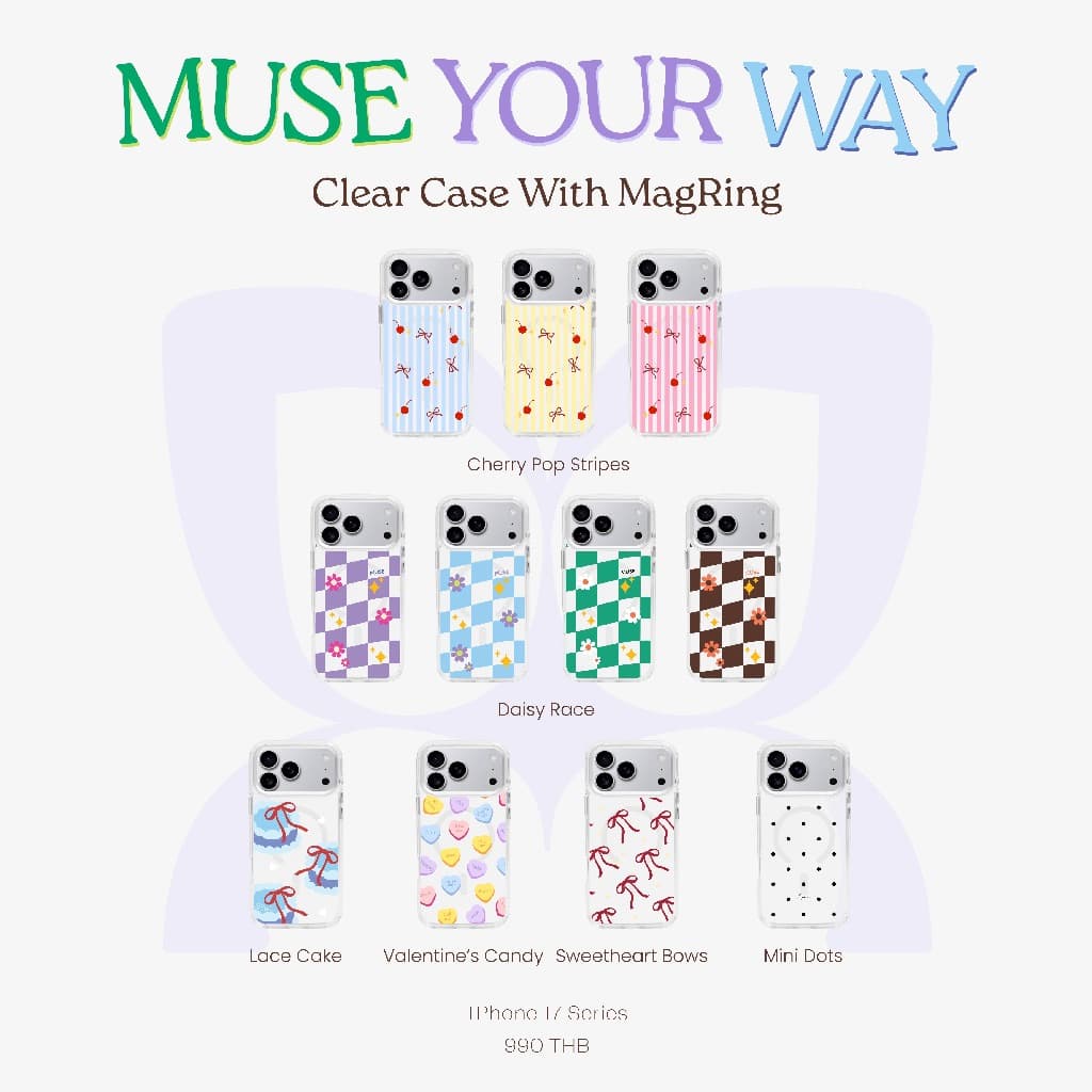 Clear Case With MagRing MUSE Your Way Ver.4 รูปที่ 1