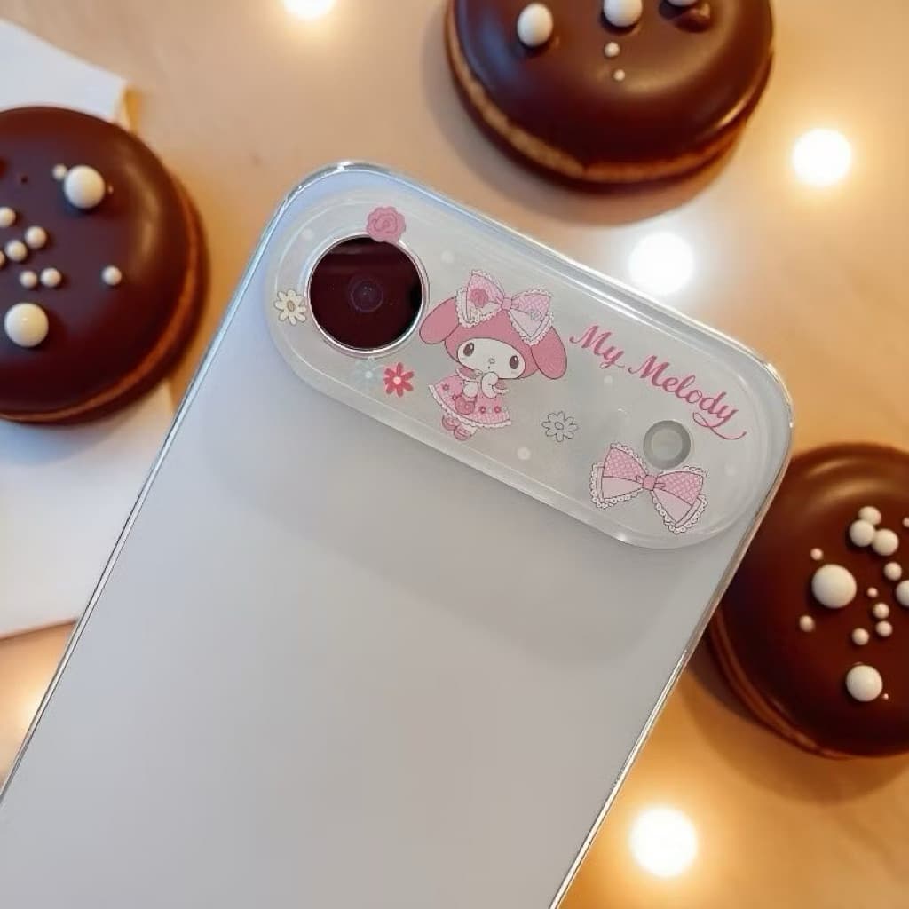ฝาครอบเลนส์โทรศัพท์สําหรับ iPhone 17 Air 17Pro Max กระจกเทมเปอร์สติกเกอร์ป้องกันการ์ตูนกล้องเลนส์ฟิล์มหน้าจอ Kim รูปที่ 2
