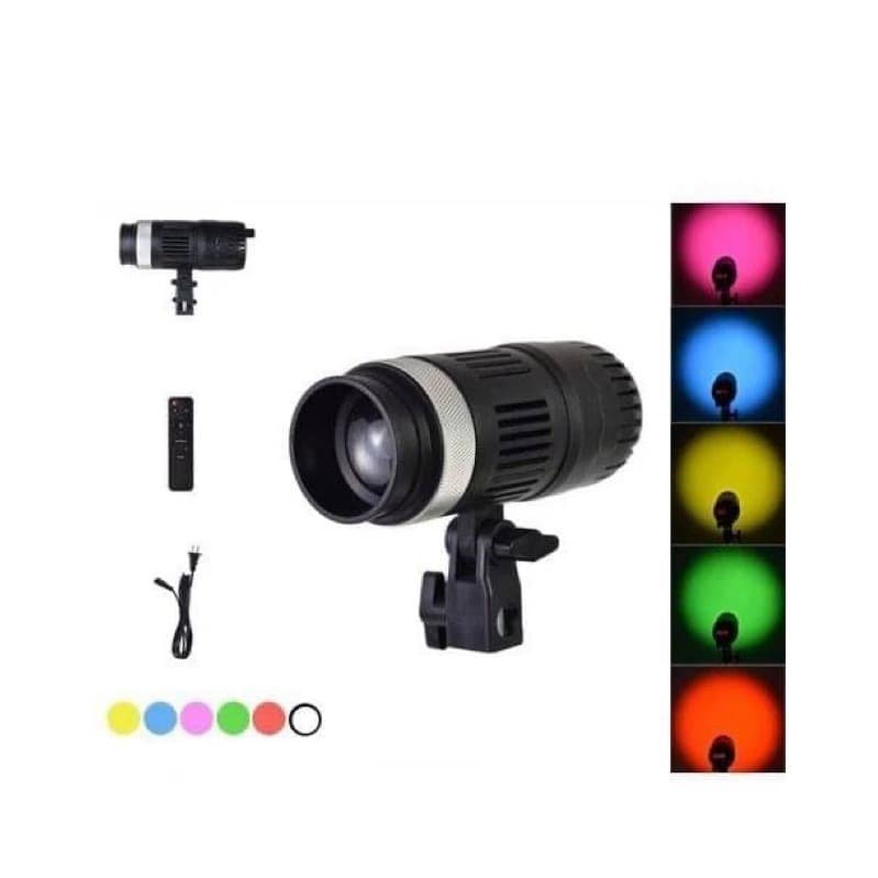 สปอตไลท์ถ่ายภาพRGB LED+ขาตั้ง2.1m +รีโมทควบคุมไฟรุ่น YM-80/ RGB5สี/ CRI ra95+ LED Photographic Spotlight RGB รูปที่ 7