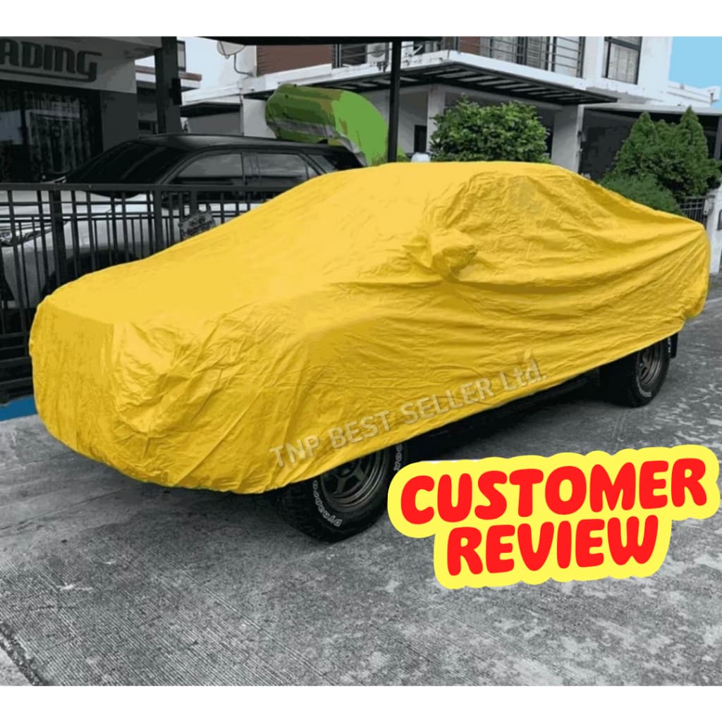 ผ้าคลุมรถToyota Vios ผ้าหนาทนทาน มียางรัด4มุมกันปลิว สีไม่หลุดลอกติดรถ ผุ้ผลิตไทย รูปที่ 6