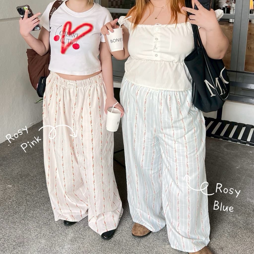 Joliese | กางเกงขายาวสาวอวบ comfy pant รูปที่ 1
