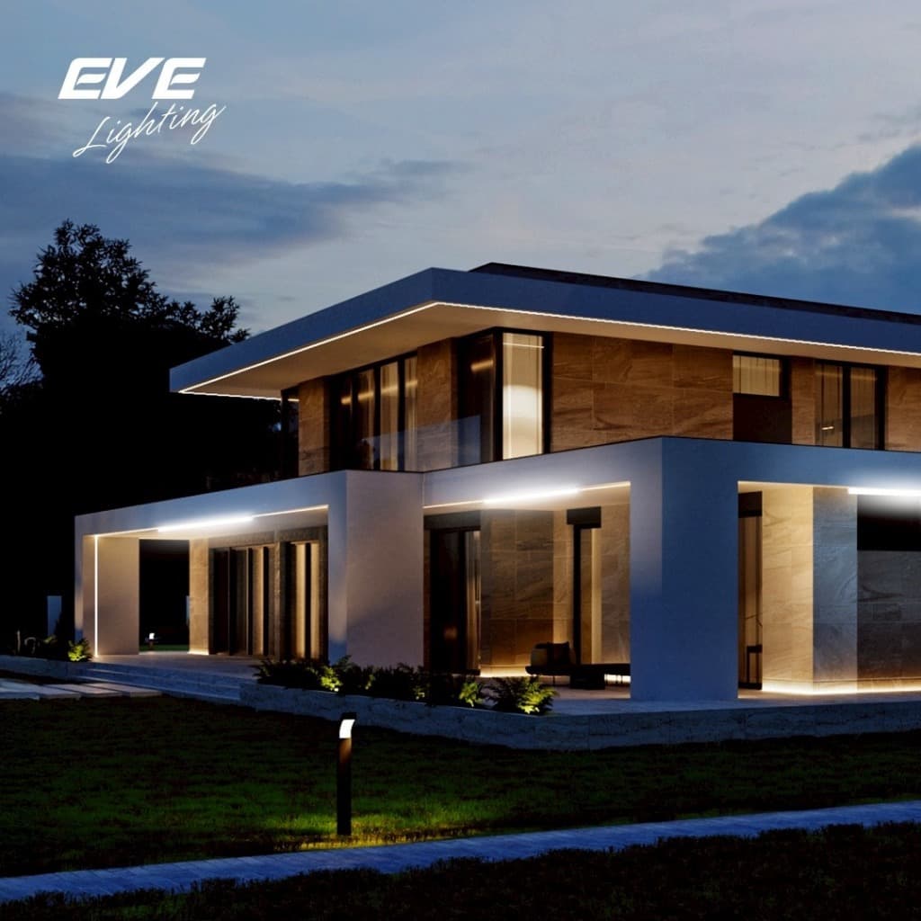 EVE โคมกันน้ำกันฝุ่น โซล่าเซลล์ NEON Solar สายพ่วงยาว 5 เมตร ขนาด 200 วัตต์ แสงขาว เดย์ไลท์ 6500K รูปที่ 8