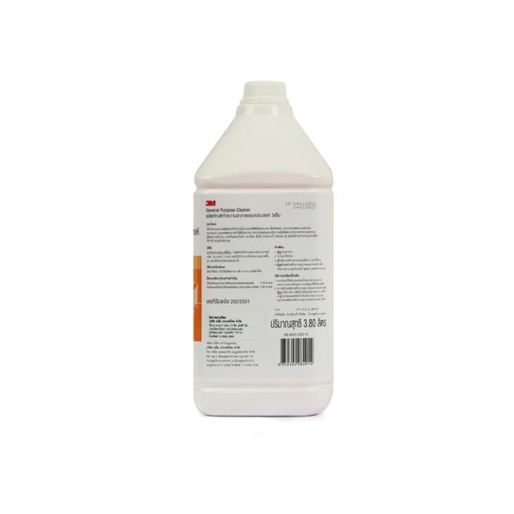 น้ำยาเอนกประสงค์3M GENERAL PURPOSE CLEANER ผลิตภัณฑ์ทำความสะอาดอเนกประสงค์ ขนาด 3.8 ลิตร รูปที่ 2
