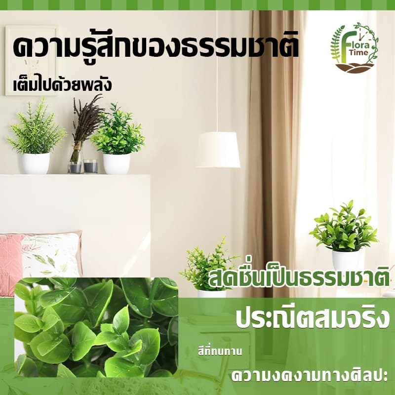 บอนไซเทียม ไม้ประดับ ดีไซน์โมเดิร์น ขนาดเล็ก สําหรับตกแต่งบ้าน สวน โต๊ะรับประทานอาหาร ห้องนอน รูปที่ 6