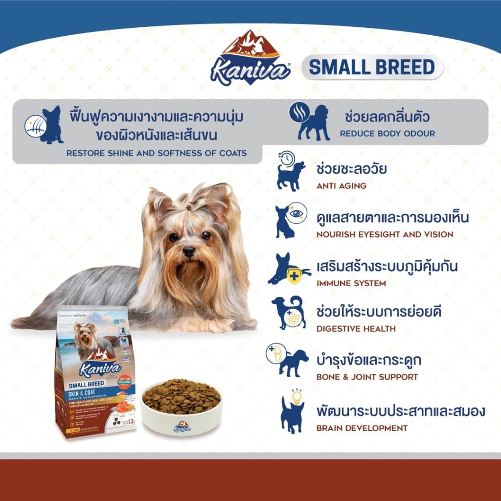 Kaniva Dog Food อาหารสุนัข ขนาด 8 - 12 KG. สำหรับสุนัข 4 เดือนขึ้นไป รูปที่ 5