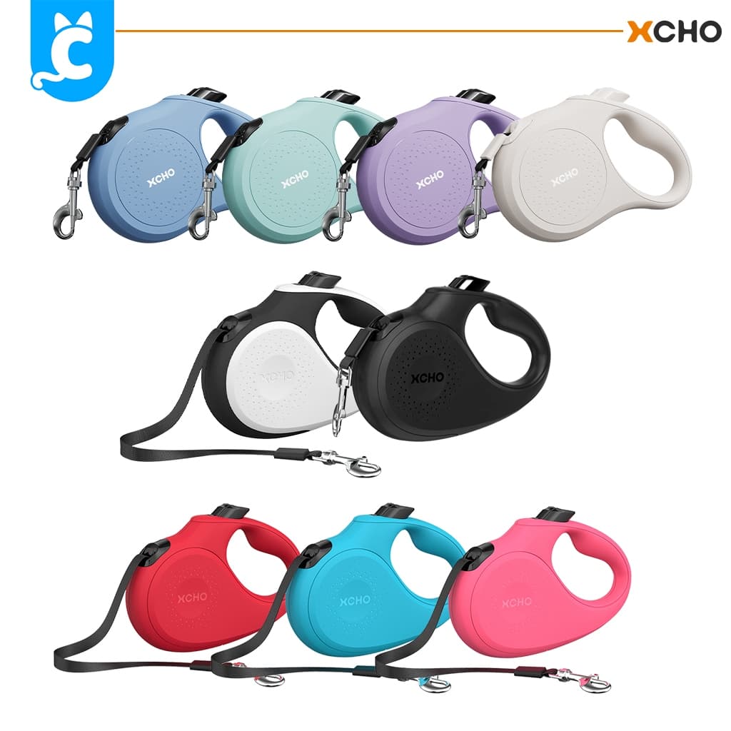 XCHO สายจูงสปริงสุนัข สายจูง ยืดหด ทนต่อแรงดึง Retractable Dog Leash CleverPet รูปที่ 2