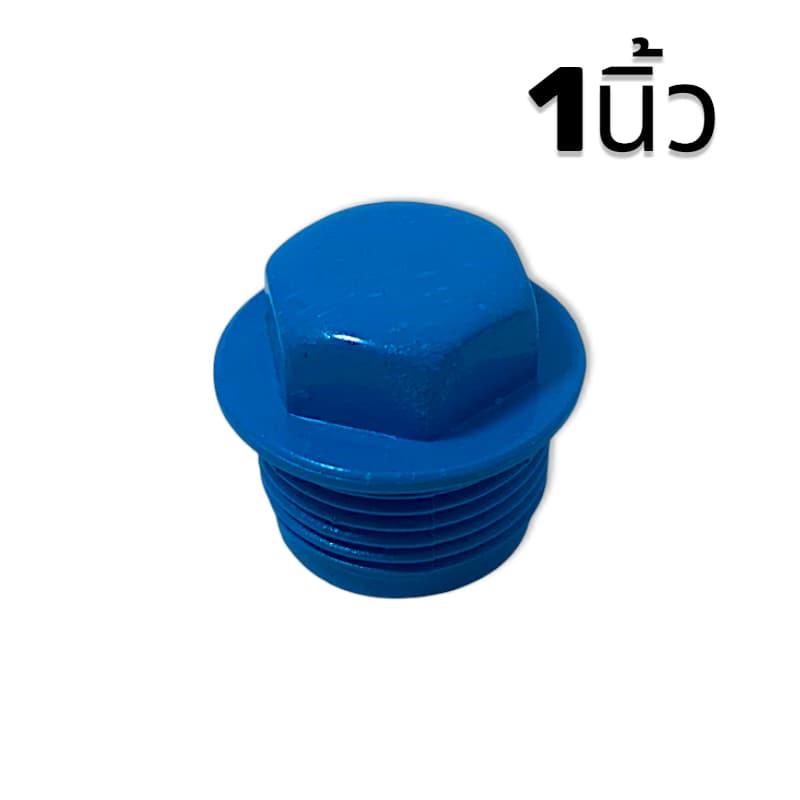 ปลั๊กอุด PVC | ขนาด 1/2 นิ้ว, 3/4 นิ้ว, 1 นิ้ว, 2 นิ้ว | ข้อต่อพีวีซี อุดท่อมาตรฐาน รูปที่ 5