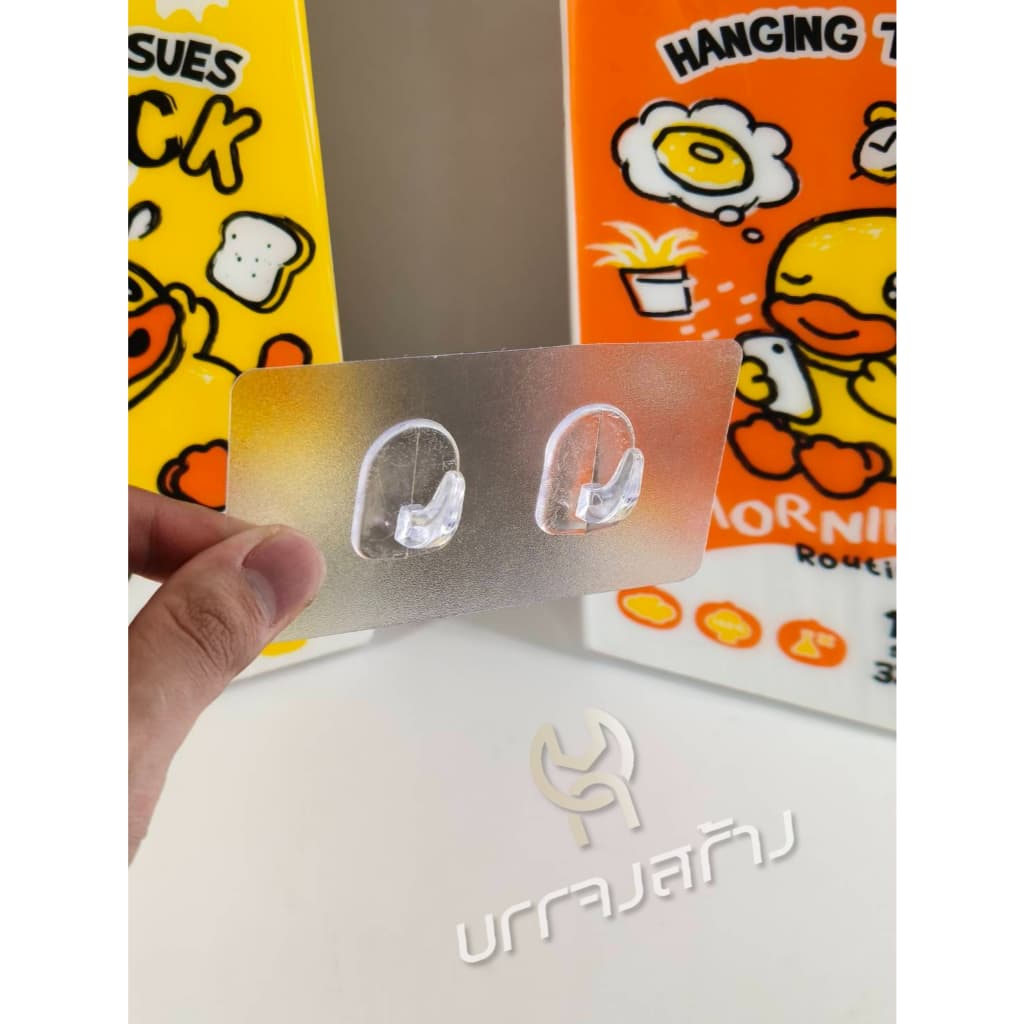 กระดาษทิชชู่ แบบแขวน ฺB.DUCK หนา 4ชั้น 1300แผ่น เกรดGB/T 20808 พรีเมี่ยม แพ็คใหญ่ แบบดึง สัมผัสนุ่ม รูปที่ 6