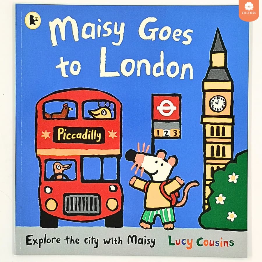 นิทานปกอ่อน Maisy Goes to London สีสันสดใส E4F4 รูปที่ 1