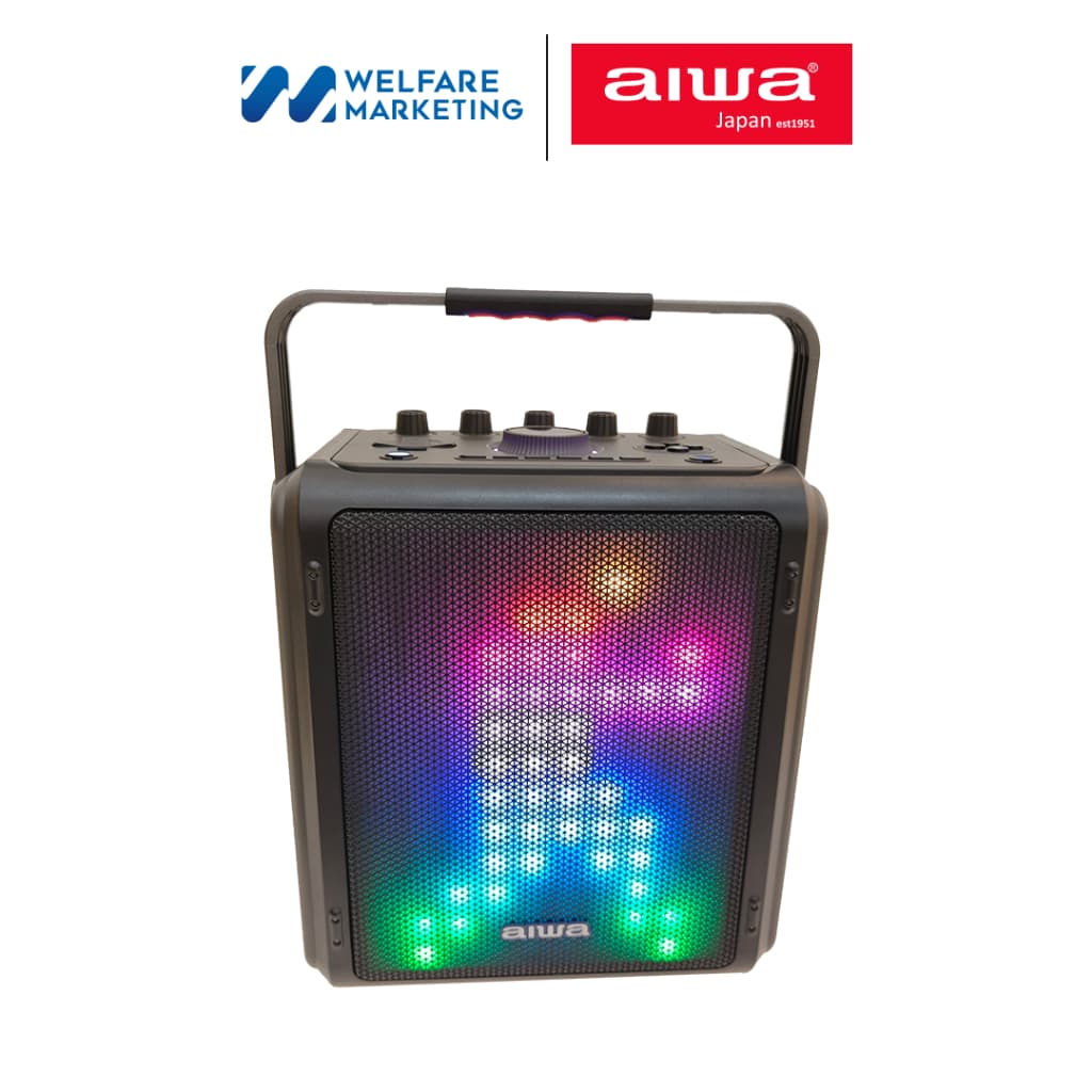 AIWA AW-B880K Karaoke Bluetooth Speaker ลำโพงบลูทูธพกพาคาราโอเกะ รูปที่ 3