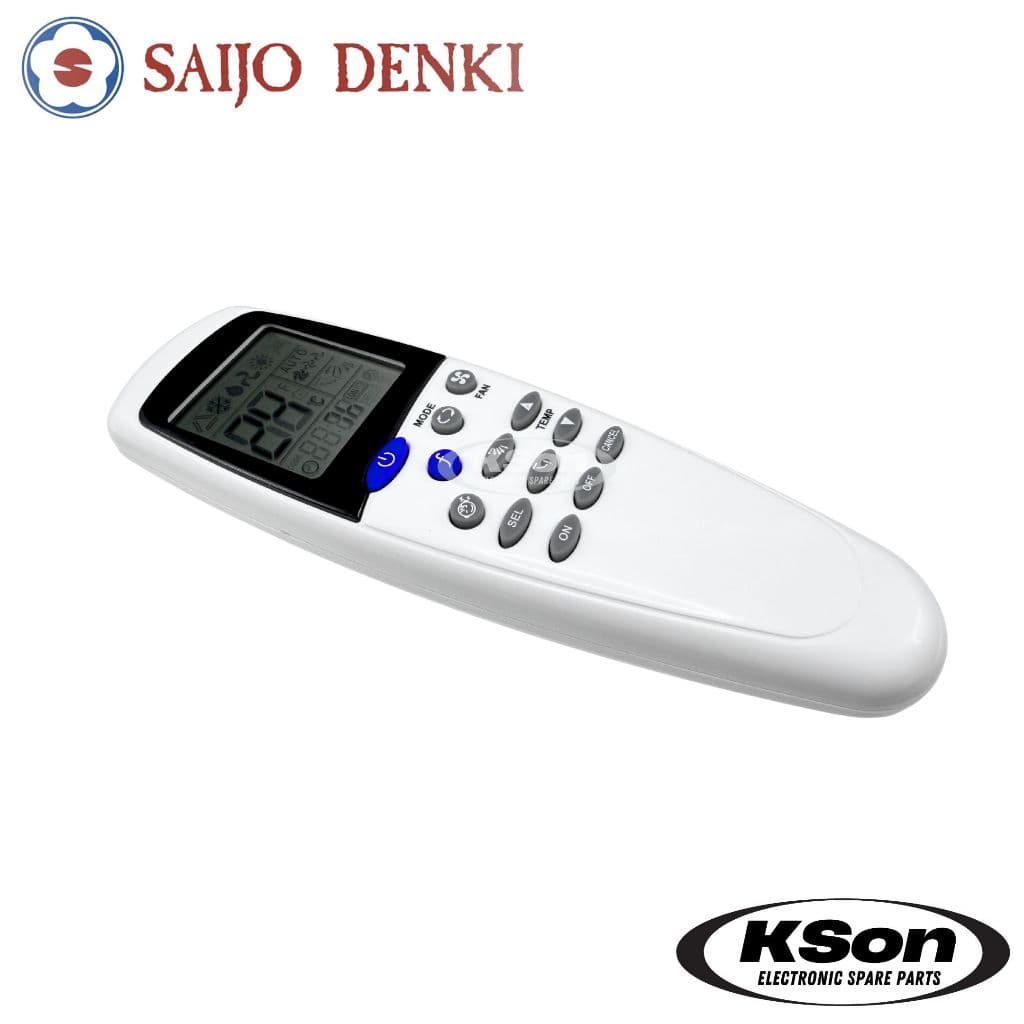 รีโมทแอร์ SAIJO DENKI Universal ใช้กับแอร์ไซโจเดนกิได้ทุกรุ่น Aircon Remote Control รูปที่ 5
