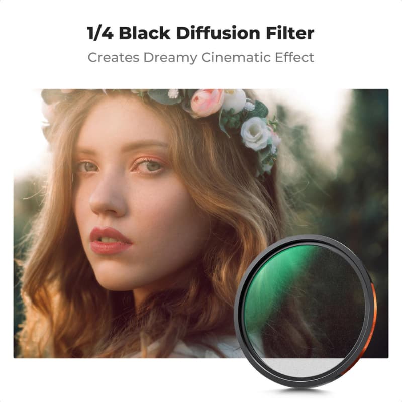 K&F Nano-X Filter Magnetic Kit CPL+ND2-32+Black Mist 1/4+Adapter Ring+Lens Cap รูปที่ 3