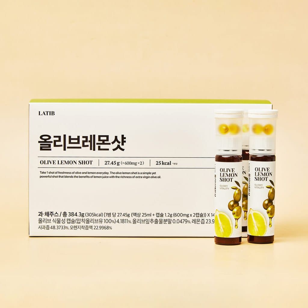!!!LATIB Olive Lemon Shot Special Set วิตามินมะกอกและเลม่อน รูปที่ 3