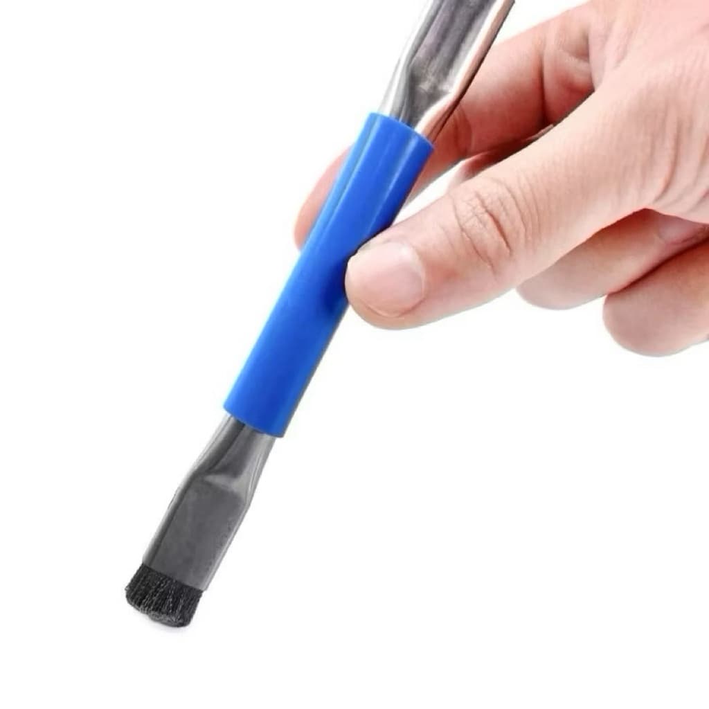 BRUSH BS-02 ปลอดภัยแปรง Anti-Static เมนบอร์ด PCB ทำความสะอาดแปรงสำหรับโทรศัพท์มือถือ PC ซ่อมเครื่องมือทำความสะอาดลบกาว รูปที่ 4