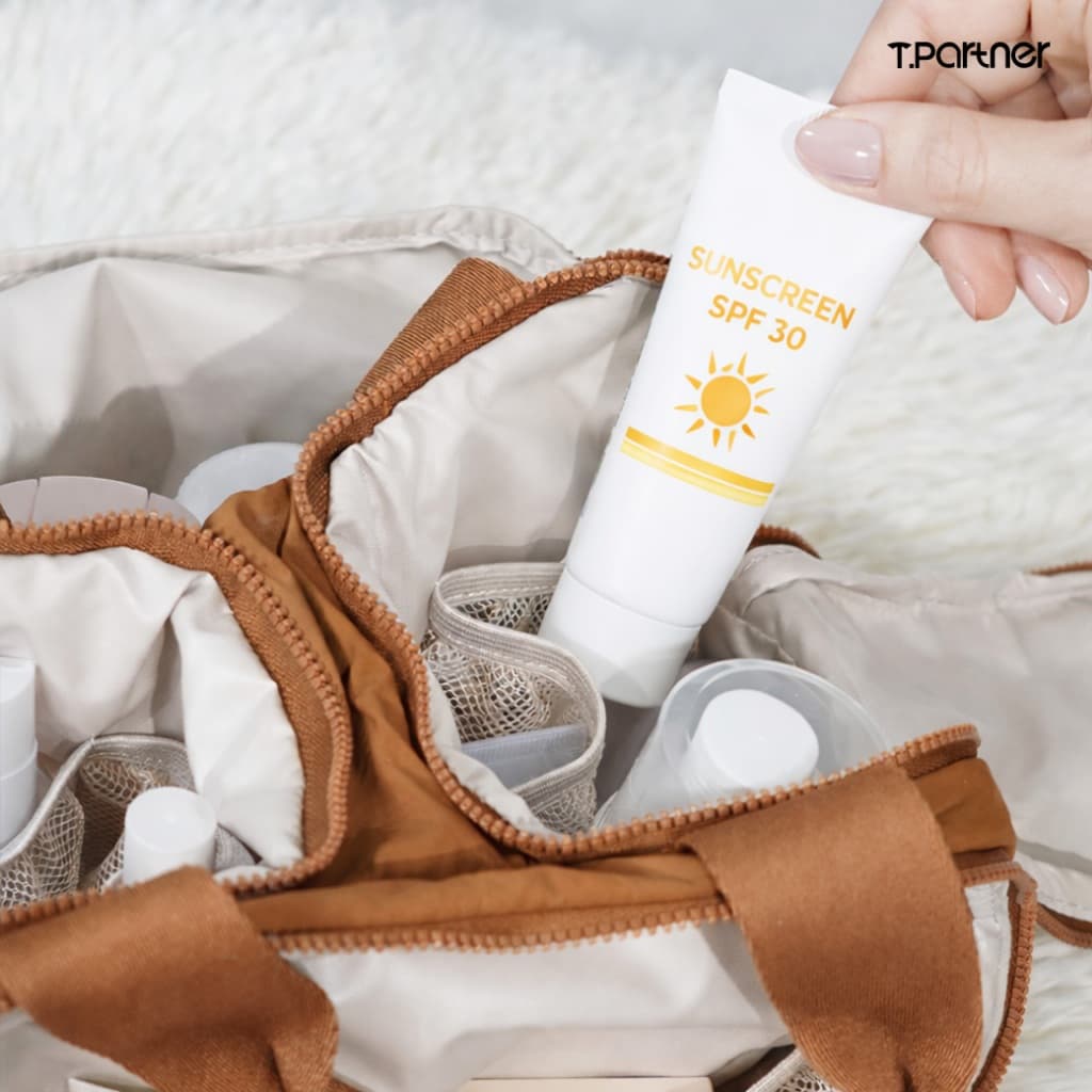 Tpartner Makeup Bag — กระเป๋าจัดระเบียบเครื่องสำอางใช้งานได้สะดวก จุเยอะ ใส่ได้ครบทั้งเมคอัพ สกินแคร์ โฟมล้างหน้า รูปที่ 8