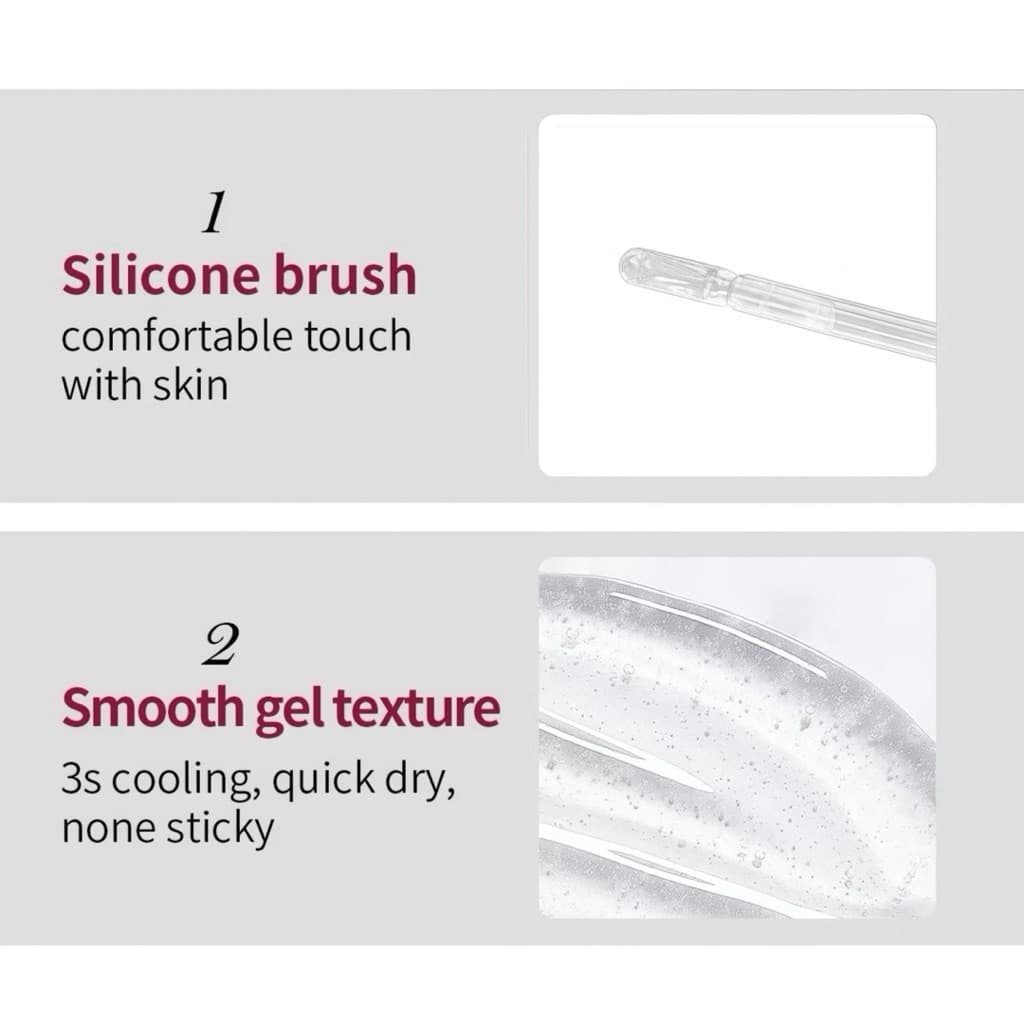 Coating เจลบำรุงและจับช่อขนตาหลังลิฟติ้ง #โค้ดติ้งเจล ICONSIGN 3S Cooling Ice Nourish Gelอุปกรณ์ลิฟติ้ง รูปที่ 4