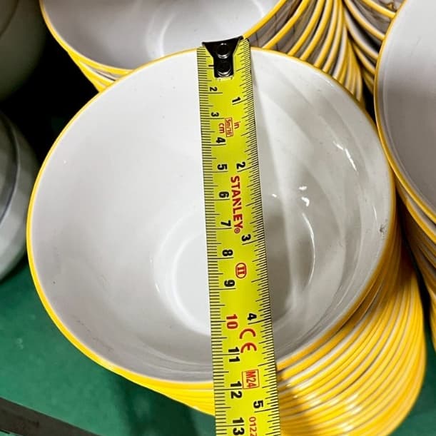 ถ้วยเซรามิค 4.5/5 นิ้ว ถ้วยลายน้องหมา ถ้วยสวยๆ ถ้วยชาม ถ้วยยกโหล เข้าไมโครเวฟได้ รูปที่ 4