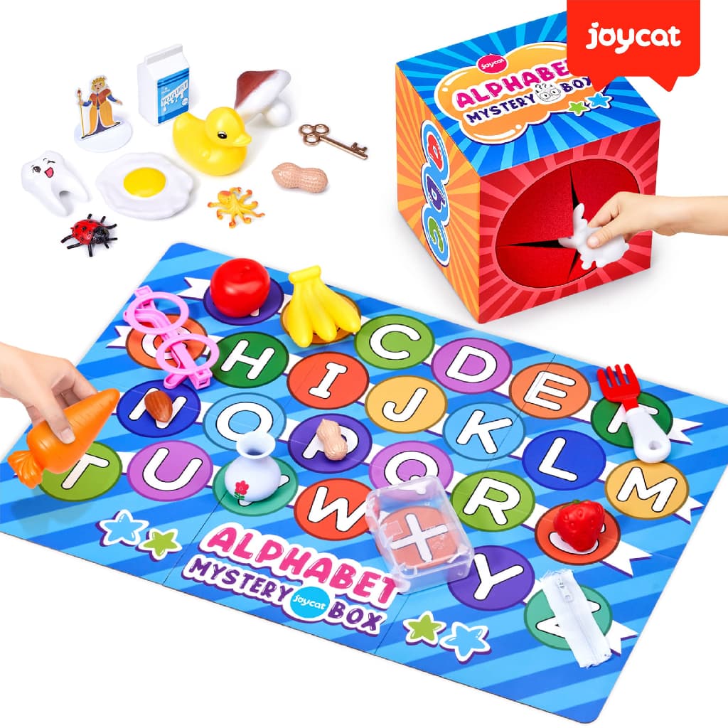 JoyCat Mystery Alphabet Box: กล่องปริศนาอักษรภาษาอังกฤษ 26 ชิ้น มาตรฐานสากล สำหรับเด็กอายุ 1-4 ขวบ รูปที่ 8