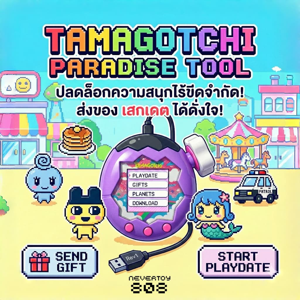 สาย USB สำหรับ Tamagotchi Paradise | 🧪 LAB TAMA DIY
