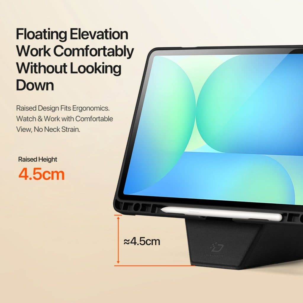 Dux Ducis รุ่น VERS เคส Samsung Tab 10 Lite/S10 FE/S9 FE/S9/S11/S10 FE+/S9 FE+/S9+/S10+ เคสกันกระแทกขอบTPUช่องใส่ปากกา รูปที่ 2