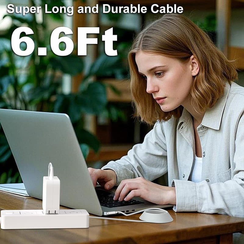 ที่ชาร์จแล็ปท็อป 45W 60W 85W 61W 𝐋-𝐭𝐢𝐩 𝐓-𝐭𝐢𝐩 𝐓𝐲𝐩𝐞-𝐂 charger รูปที่ 4