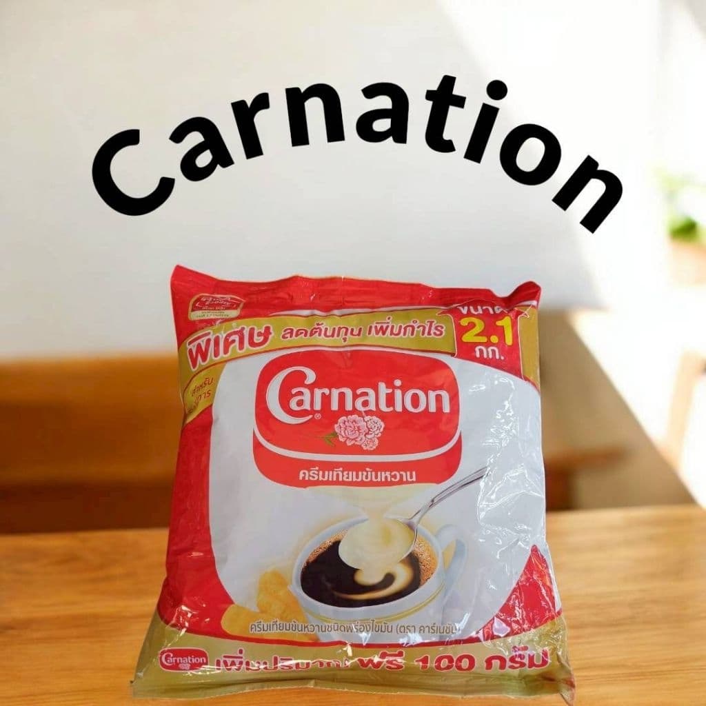 Carnation นมข้น แบบถุง ขนาด 2 kg รูปที่ 1