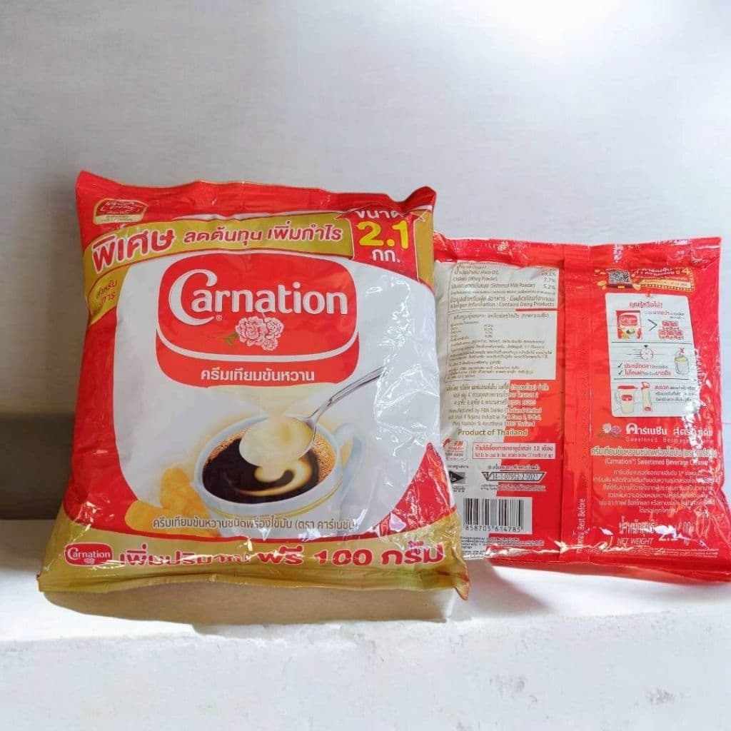 Carnation นมข้น แบบถุง ขนาด 2 kg รูปที่ 5