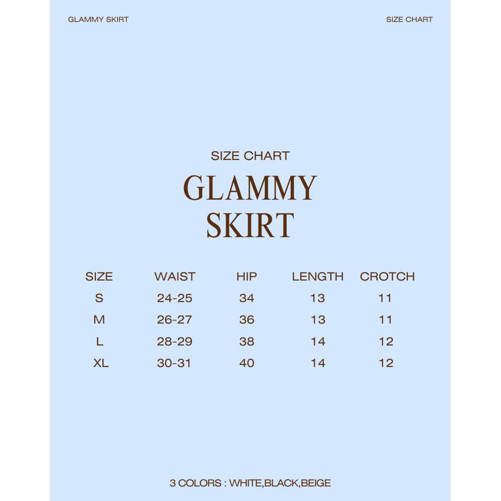 MALISTA - GLAMMY SKIRT กระโปรงกางเกง รูปที่ 8