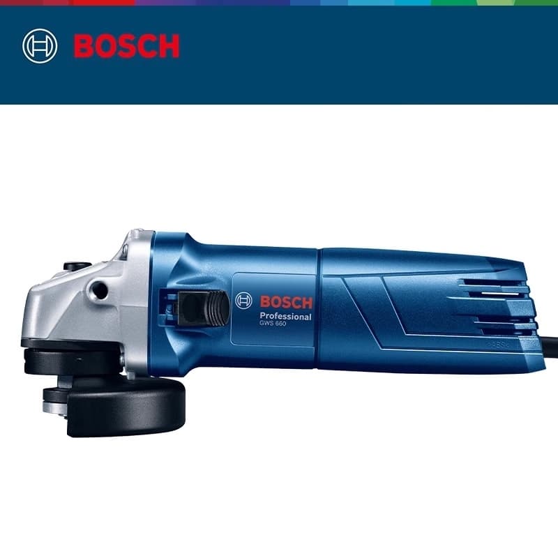 BOSCH เครื่องเจียร์ไฟฟ้า หินเจียร 4 นิ้ว ลูกหมู เครื่องเจียร ลูกหมูไฟฟ้า เจียร์ไฟฟ้า เจียรไร้สาย MAKITA หินเจียรแบต รูปที่ 7