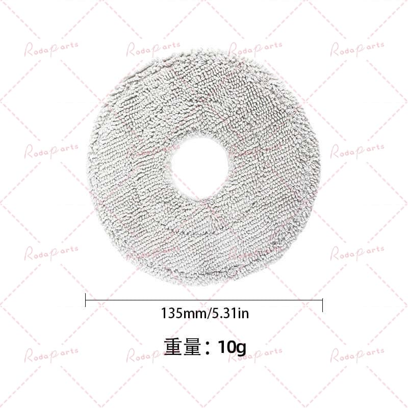 อุปกรณ์เสริม Xiaomi Robot Vacuum S40 Pro: แปรงหลัก, แปรงด้านข้าง, ตัวกรอง HEPA, ผ้าถูพื้น, ฝาครอบแปรงหลัก รูปที่ 5