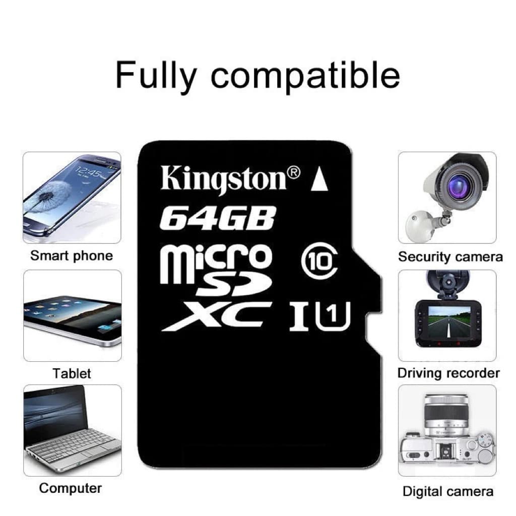 Kingston Memory Card Micro SDHC 16GB/32GB/64GB/128GB/256GB/512GB คิงส์ตัน SD card เมมโมรี่การ์ด SDการ์ด รูปที่ 2